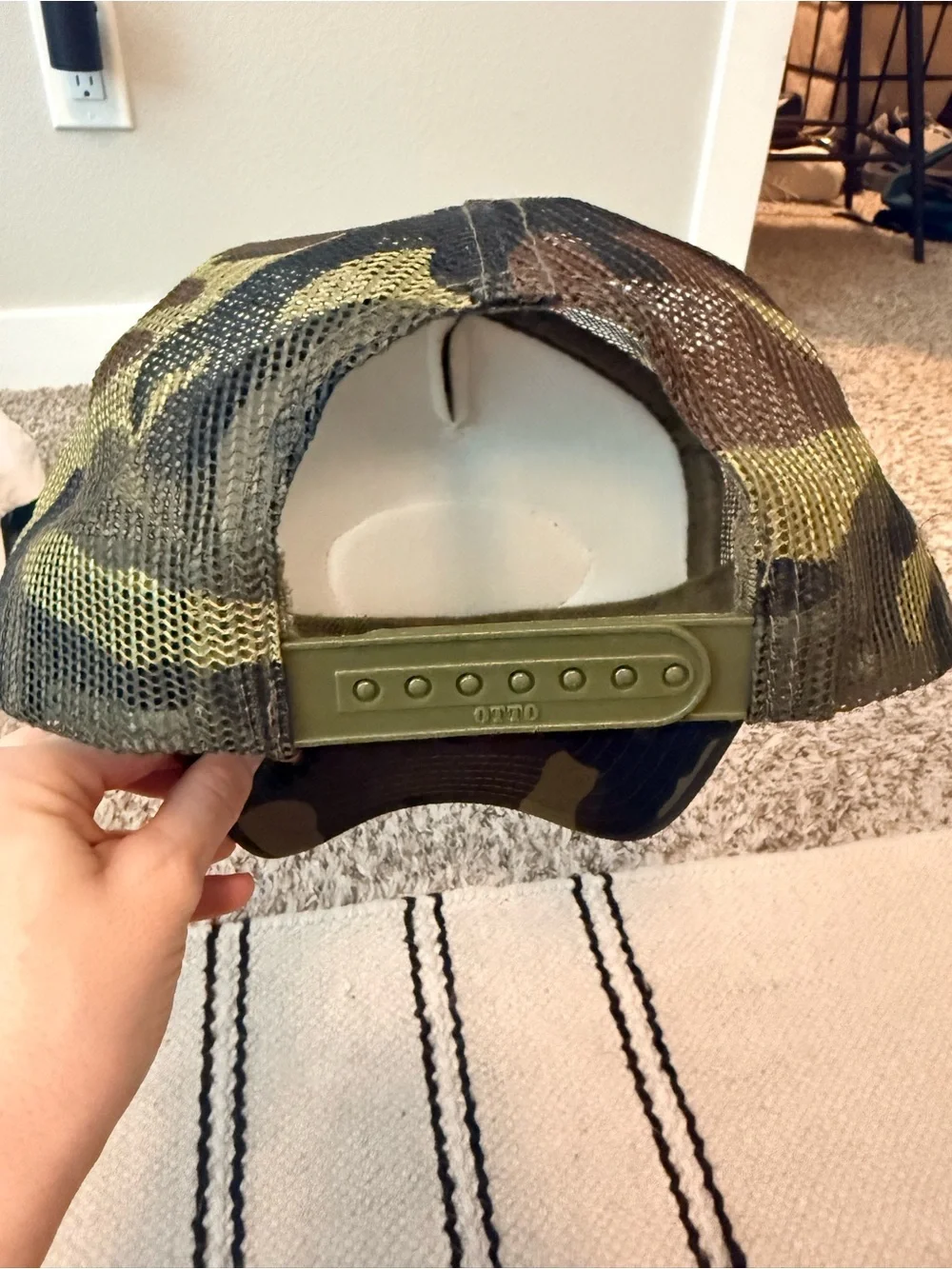 Mamacita Camo Trucker Hat - Green